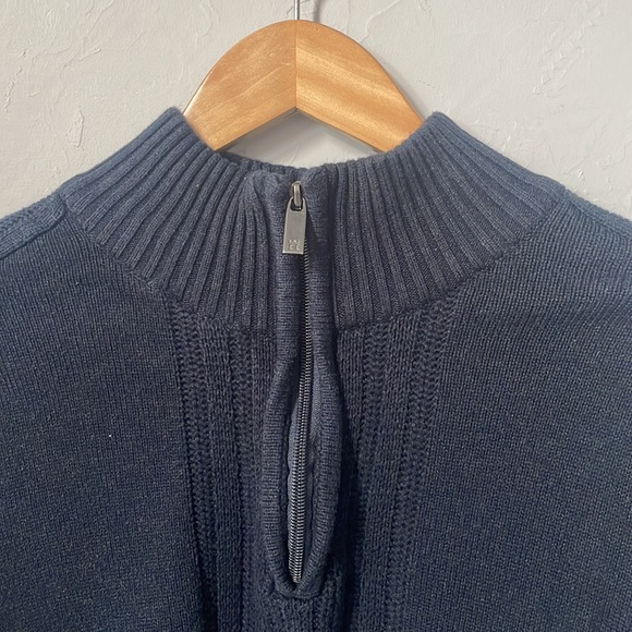Haggar Clothing Men's Navy Sweater - Picture 2 of 6